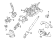 Diagram for Ford Ignition Lock Cylinder - LB5Z-11582-C