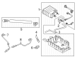 Diagram for 2022 Ford Mustang Crankcase Breather Hose - KR3Z-6758-B