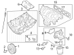 Diagram for Ford Escape Timing Cover - P2GZ-6019-A