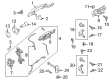 Diagram for 2022 Ford Mustang Mach-E Door Hinge - JX7Z-5822811-A