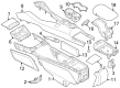 Diagram for Ford Center Console Latch - PR3Z-6306162-AA