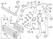 Diagram for Ford Intercooler - MB3Z-6C839-A