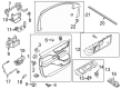 Diagram for Lincoln Aviator Window Switch - LC5Z-14529-AB