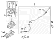 Diagram for Lincoln MKZ Shift Cable - DG9Z-7E395-AU