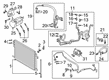Diagram for Ford Escape A/C Expansion Valve - JX6Z-19849-A