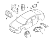 Diagram for Ford Police Interceptor Sedan Body Control Module - HG1Z-15604-B