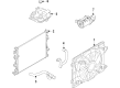 Diagram for Ford Escape Engine Cooling Fan - LX6Z-8C607-A