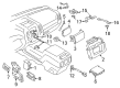Diagram for Lincoln Continental Shift Cable - F2GZ-7E395-AB