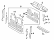 Diagram for 2022 Ford Edge Air Deflector - KT4Z-8310-B