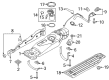 Diagram for Ford Fuel Filler Neck - JL3Z-9034-G