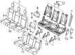 Diagram for 2022 Ford Transit Seat Cushion - CK4Z-9966800-AE