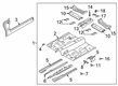 Diagram for Ford Escape Front Cross-Member - LX6Z-7810672-B
