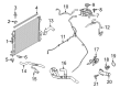 Diagram for Ford Edge Radiator Hose - K2GZ-8063-E