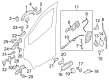 Diagram for Ford Door Latch Assembly - CK4Z-61219A65-S
