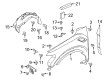 Diagram for Ford Wheelhouse - JL1Z-16102-C