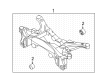 Diagram for 2023 Ford Maverick Axle Beam - PZ6Z-5035-A