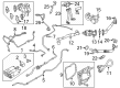 Diagram for 2023 Ford Escape PCV Hose - K2GZ-6758-H
