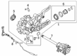 Diagram for Ford Police Interceptor Utility Differential Seal - L1MZ-4676-C