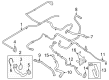 Diagram for 2023 Ford F-250 Super Duty Automatic Transmission Oil Cooler Line - LC3Z-7G071-C