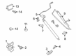 Diagram for 2023 Ford Escape Lift Support - LJ6Z-14B351-D