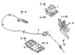 Diagram for Ford Shift Cable - JR3Z-7E395-D