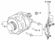 Diagram for Ford Ranger Alternator - KB3Z-10346-B