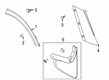 Diagram for Ford Mud Flaps - LB5Z-16A550-BA