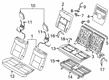 Diagram for Lincoln Aviator Seat Cover - LC5Z-7863804-BG