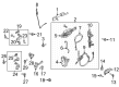 Diagram for Ford F-150 Lightning Door Latch Assembly - ML3Z-15264A27-D