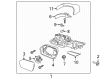 Diagram for Ford Side Marker Light - LB5Z-13B374-A