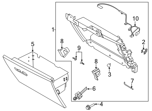 LC5Z-7804338-AK Ford Panel - Instrument