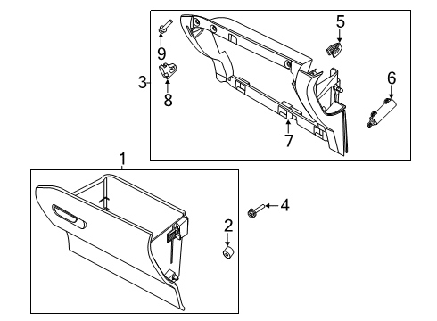 LJ6Z-7804338-AC Ford Panel - Instrument