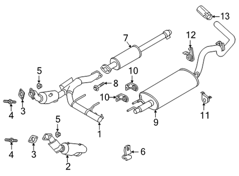 RL3Z-5E212-D Ford Converter Assembly