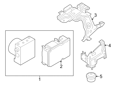 NK4Z-2B373-D Ford VALVE ASY - MODULATOR