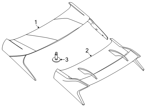 -W717894-S300 Ford Clip