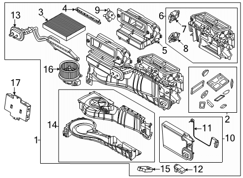 MB3Z-8B081-A Ford Hose