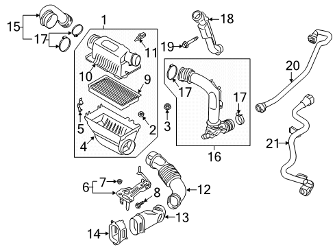 F2GZ-17C431-B Ford Grommet
