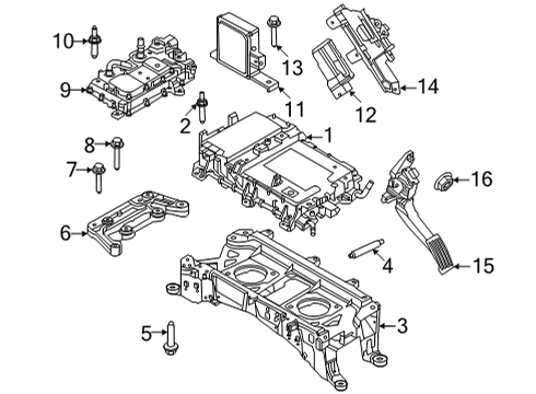 LK9Z-14B227-B Ford Voltage Converter Assembly