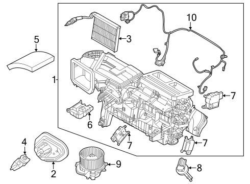 PR3Z-18B574-B Ford Wiring Assembly