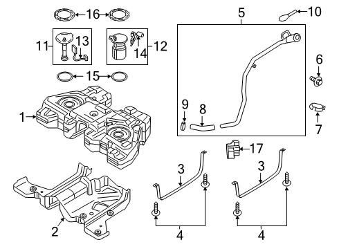 KT4Z-9350-B Ford Fuel Pump Assembly