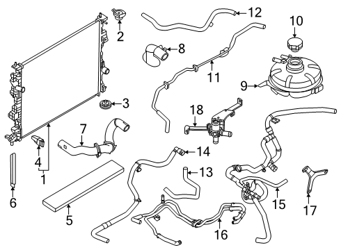 -W715221-S450 Ford Bolt Hex Head Flanged