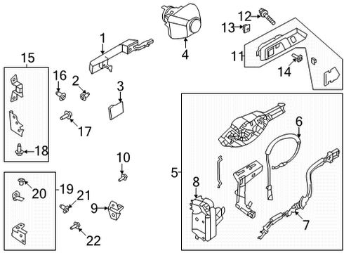 NU5Z-14B291-AG Ford Control Unit