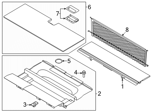 -W790632-S900 Ford Trim Clip