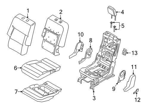 L1MZ-99613A10-BN Ford Frame Assembly