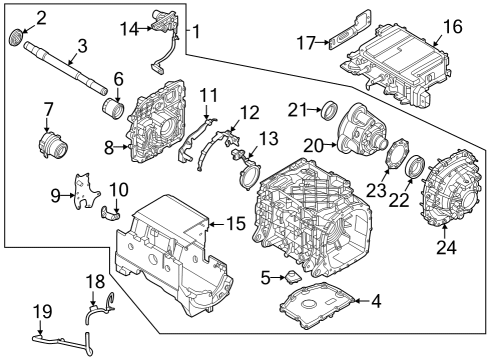 MZ9Z-7F465-C Ford Planet Gear Assembly