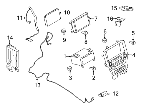 MR3Z-14F642-A Ford Smart Data Link Module