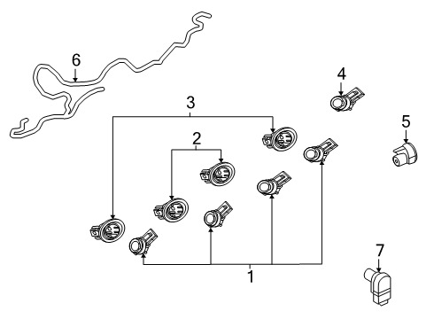 RL3Z-13A576-A Ford Wiring Assembly