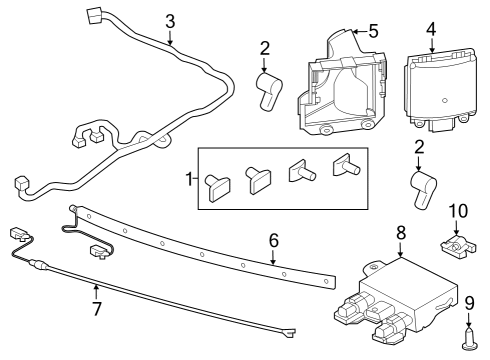 NC6Z-14C689-A Ford Sensor Assembly