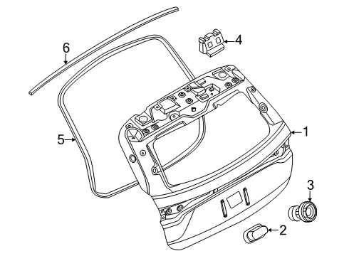 -W720992-S442 Ford NUT AND WASHER ASY - HEX.