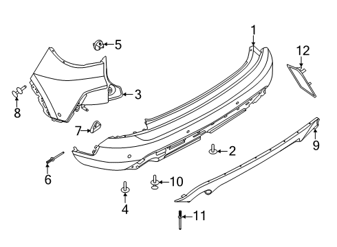 2021 Ford Escape Cover Diagram for LJ6Z-17K835-AB